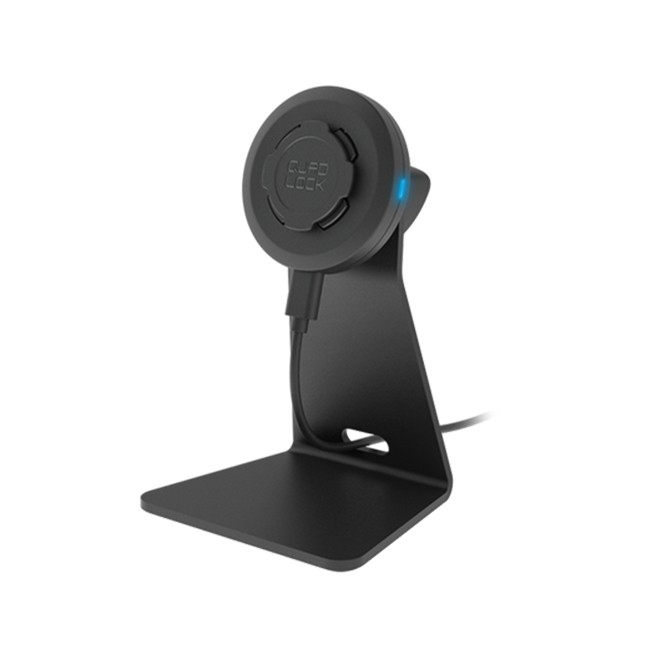 Support de bureau Quad Lock QLM-DSK + Chargeur à induction Quad Lock QLA-WCH-2 | Moto Shop 35