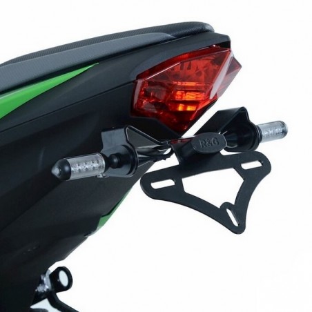 Support de plaque R&G Racing LP0261BK Kawasaki Z125/Ninja 125 | Moto Shop 35