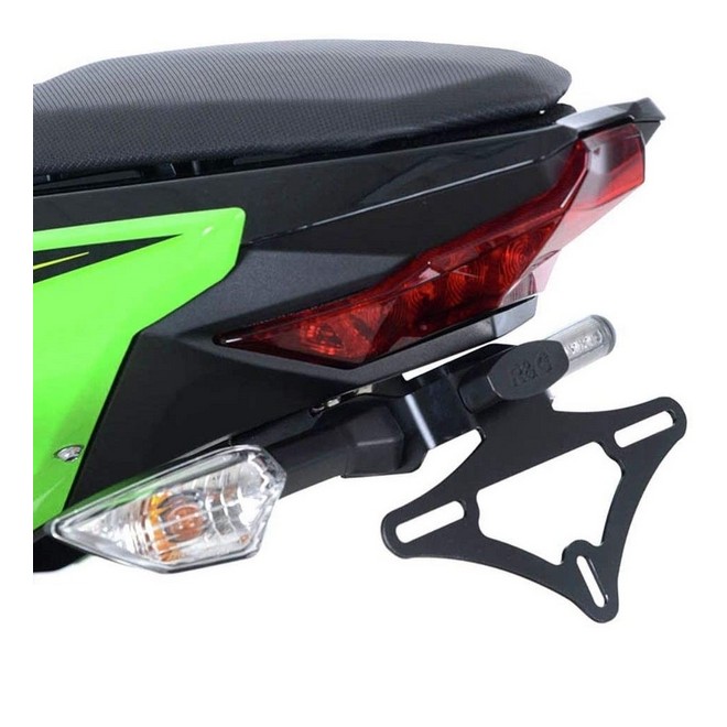 Support de plaque R&G Racing LP0245BK Kawasaki Z400/Ninja 400 | Moto Shop 35