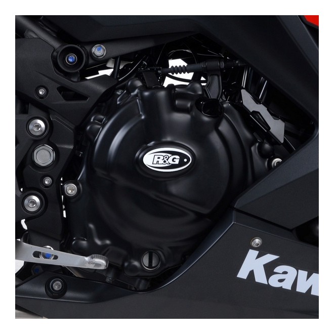 Protection carter d'embrayage R&G Racing ECC0258BK Kawasaki Ninja 400 (2018-2020) | Moto Shop 35