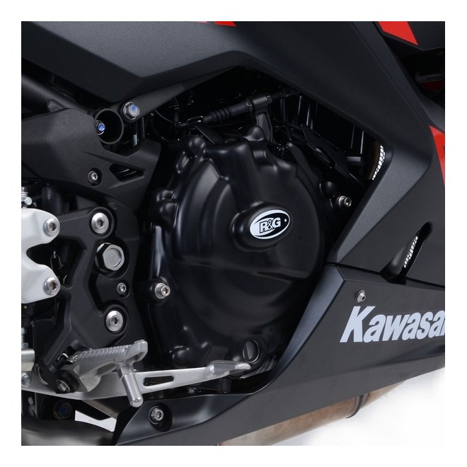 Protection carter d'embrayage R&G Racing ECC0258BK Kawasaki Ninja 400 (2018-2020) | Moto Shop 35