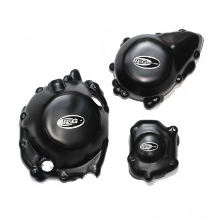 Pack protections carter alternateur/allumage/embrayage R&G Racing KEC0051BK | Moto Shop 35