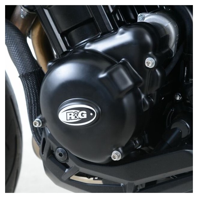 Protection carter d'alternateur R&G Racing ECC0232BK | Moto Shop 35