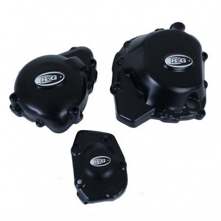 Pack protections carter alternateur/allumage/embrayage R&G Racing KEC0112BK | Moto Shop 35