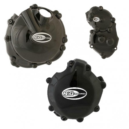 Pack protections carter alternateur/embrayage/démarreur R&G Racing KEC0021BK | Moto Shop 35