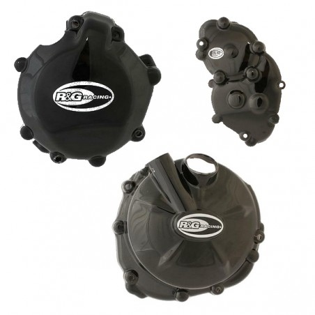 Pack protections carter alternateur/embrayage/démarreur R&G Racing KEC0022BK | Moto Shop 35