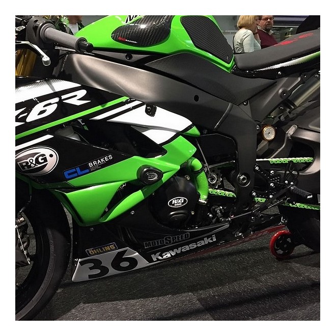 Protection carter d'alternateur "Race Series" R&G Racing ECC0035R | Moto Shop 35