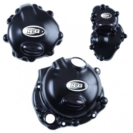 Pack protections carter alternateur/démarreur/embrayage "Race Series" R&G Racing KEC0020R | Moto Shop 35