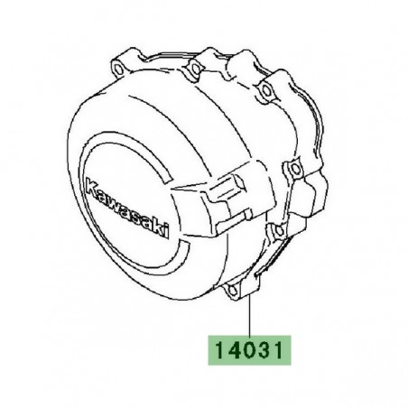 Carter d'alternateur d'origine Kawasaki 140311307 | Moto Shop 35