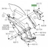 Renfort intérieur flanc de carénage Kawasaki ZZR 1400 (2012-2020)