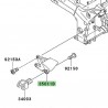 Platine repose-pieds avant Kawasaki Ninja ZX-9R (1994-1997)