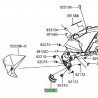 Support clignotant Kawasaki Z800 (2013-2016)