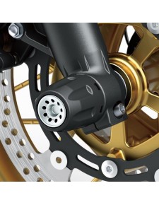 Roulettes de protection d'axe de roue avant Kawasaki Z650RS (2022-2023) | Réf. 99994154254N