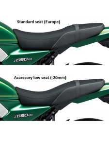 Selle basse (-20mm) Kawasaki Z650RS (2022-2024) | Réf. 99994188912Y