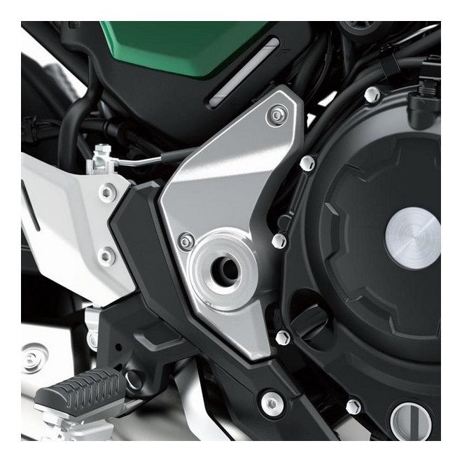 Cache pivot argenté Kawasaki Z650RS (2022-2026) | Réf. 99994155163E
