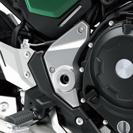 Cache pivot argenté Kawasaki Z650RS (2022-2026) | Réf. 99994155163E