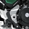 Cache-pivot argenté Kawasaki Z650RS (2022-2024)