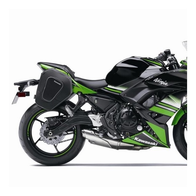 Pack valises latérales semi-rigides Kawasaki Ninja 650 (2017-2025) | Moto Shop 35