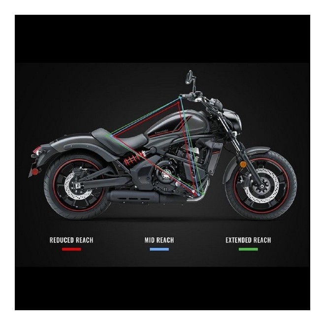 Kit Ergo-Fit position avancée Kawasaki Vulcan S (2015-2026) | Moto Shop 35
