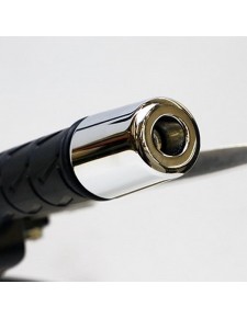 Jeu d'embout de guidon chromé Kawasaki Vulcan S (2015-2024) | Réf. 999940575