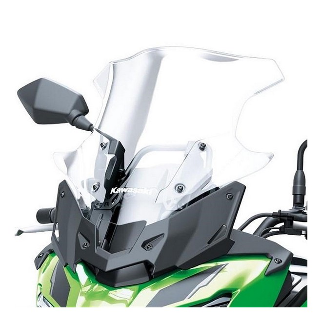 kit support avec bulle large claire Kawasaki Versys 650 (2022-2026) | Réf. 999941689
