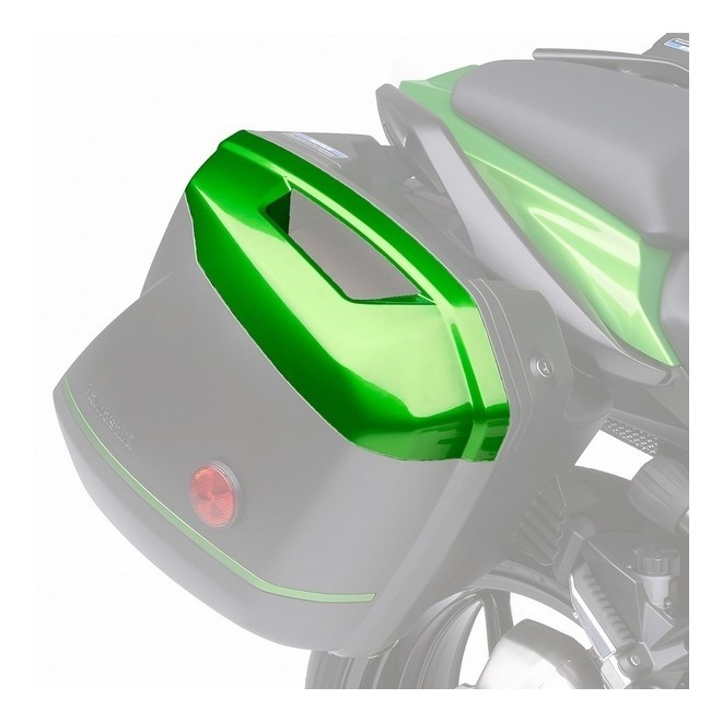 Jeu de couvercles Verts Candy Lime (51P) valises 2x28 litres Kawasaki Versys 650 (2022) | Réf. 99994042251PA
