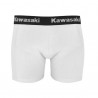 Boxer homme blanc Kawasaki | Moto Shop 35
