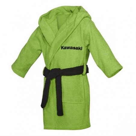 Peignoir enfant 100% coton éponge Kawasaki | Moto Shop 35