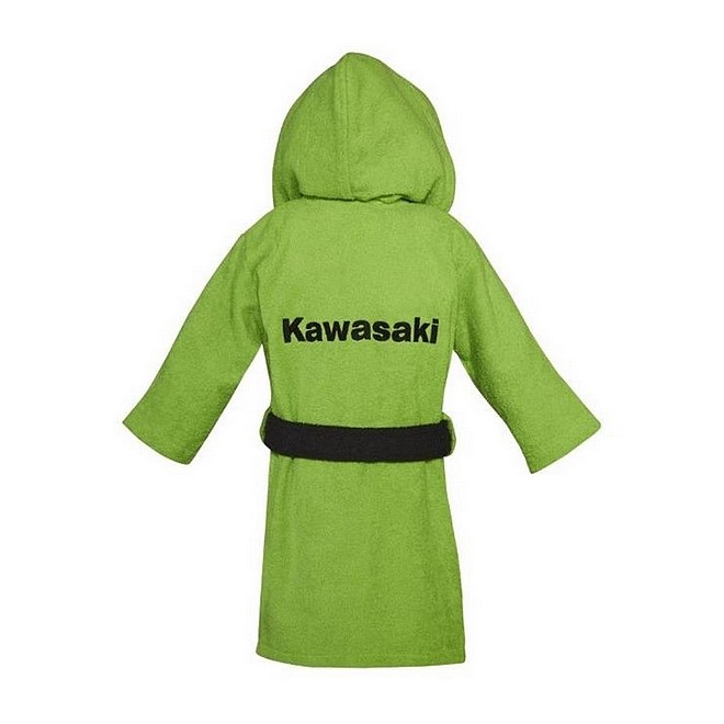 Peignoir enfant 100% coton éponge Kawasaki | Moto Shop 35