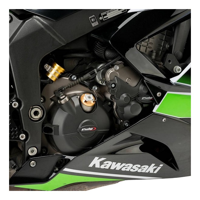 Kit de protections pare-carters Puig Kawasaki Ninja ZX-6R (2009-2020) | Réf. 21513N