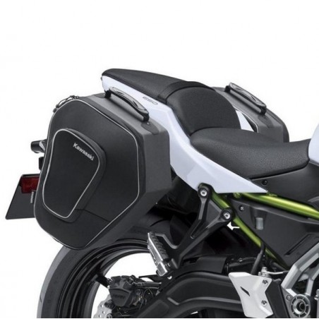 Pack valises latérales semi-rigides Kawasaki Z650 (2017-2025) | Moto Shop 35