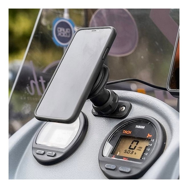 Rectangle plat 2 trous Quad Lock QLP-360-F2H | Moto Shop 35