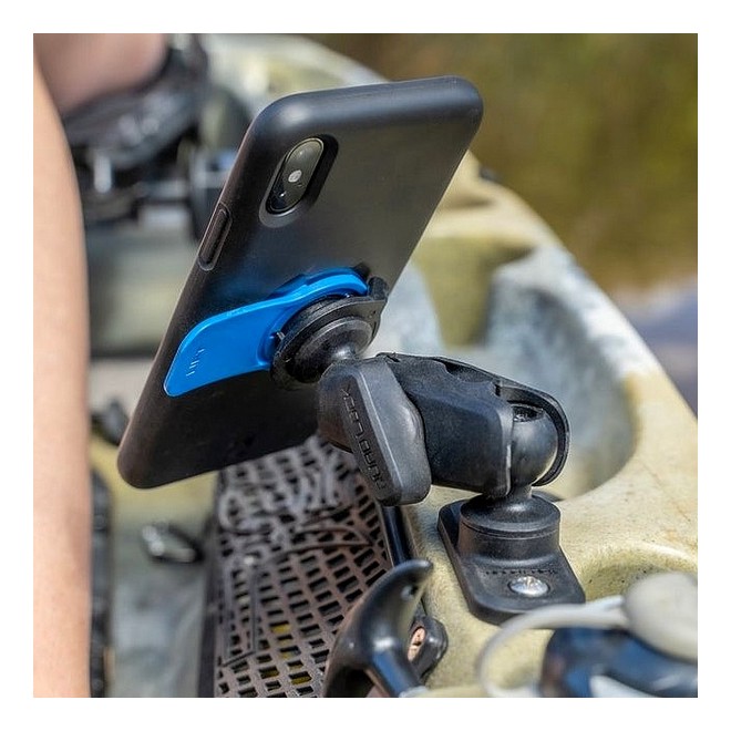 Rectangle plat 2 trous Quad Lock QLP-360-F2H | Moto Shop 35