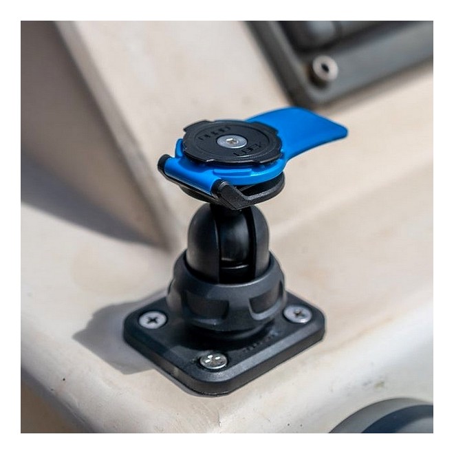 Rectangle plat 4 trous Quad Lock QLP-360-F4H | Moto Shop 35