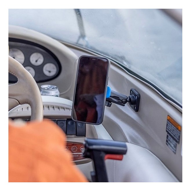 Rectangle plat 4 trous Quad Lock QLP-360-F4H | Moto Shop 35