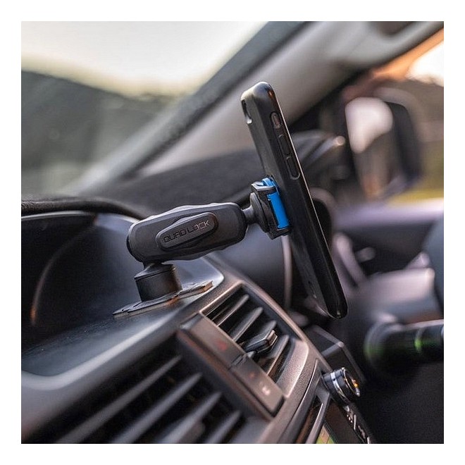 Base adhésive flexible Quad Lock AQLP-360-FAB | Moto Shop 35