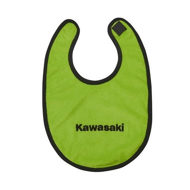Ensemble de deux bavoirs verts Kawasaki 267MCM2101 | Moto Shop 35