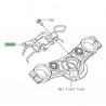 Support tête de fourche Kawasaki Z650 (2020-2024)