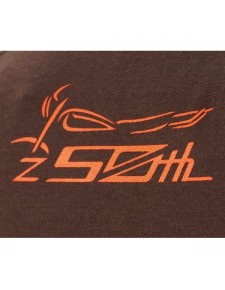 T-Shirt homme marron Kawasaki "Z 50th Anniversaire" | Moto Shop 35