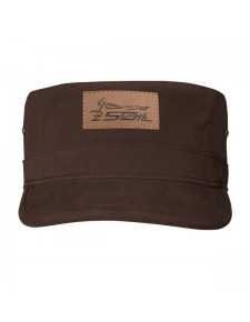 Casquette style militaire marron Kawasaki "Z 50th Anniversaire" | Moto Shop 35