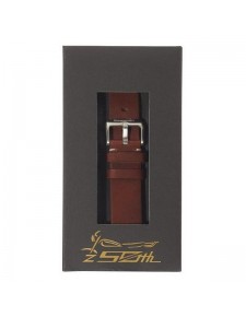 Bracelet de montre en cuir marron Kawasaki "Z 50th Anniversaire" réf. 269SEU22100U | Moto Shop 35
