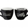 Lot de deux tasses à café en porcelaine Kawasaki "Z 50th Anniversaire" Réf. 128SEU22100U | Moto Shop 35