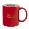 Mug rouge en porcelaine Kawasaki "Z 50th Anniversaire"