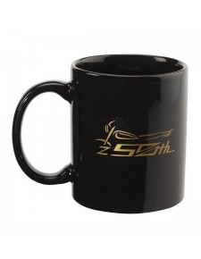 Mug noir en porcelaine Kawasaki "Z 50th Anniversaire" Réf. 122SEU22110U | Moto Shop 35