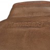 Blouson cuir marron homme RST Brandish Kawasaki | Moto Shop 35