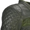 Blouson cuir vert olive homme RST Brandish Kawasaki | Moto Shop 35