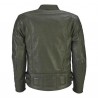 Blouson cuir vert olive homme RST Brandish Kawasaki | Moto Shop 35