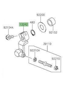 Biellette sélecteur de vitesse Kawasaki Ninja 1000SX (2020-2024)