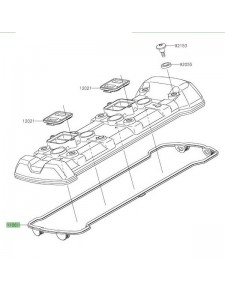 Joint de cache culbuteur Kawasaki 110610914 | Moto Shop 35