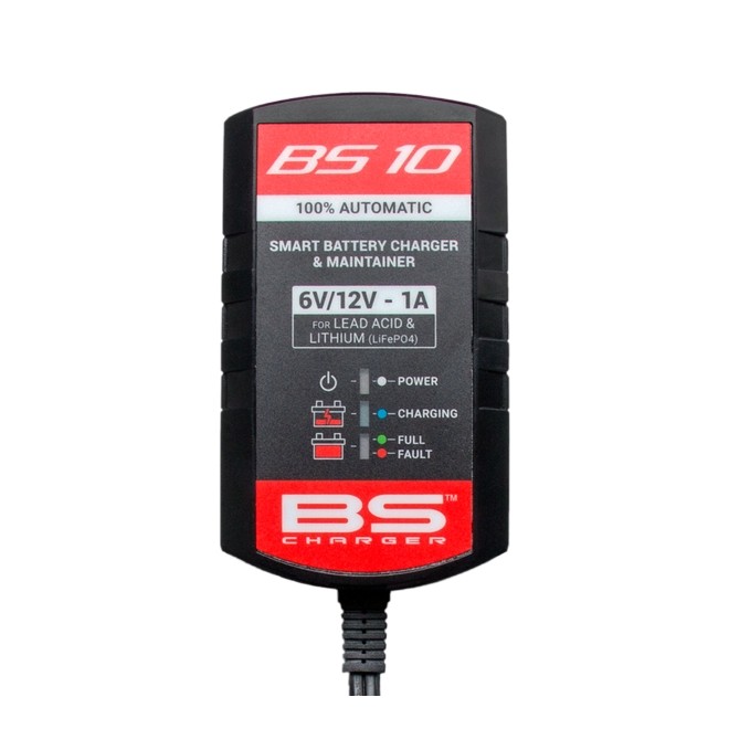 Chargeur de batterie intelligent BS BATTERY BS10 6V/12V 1A | Moto Shop 35